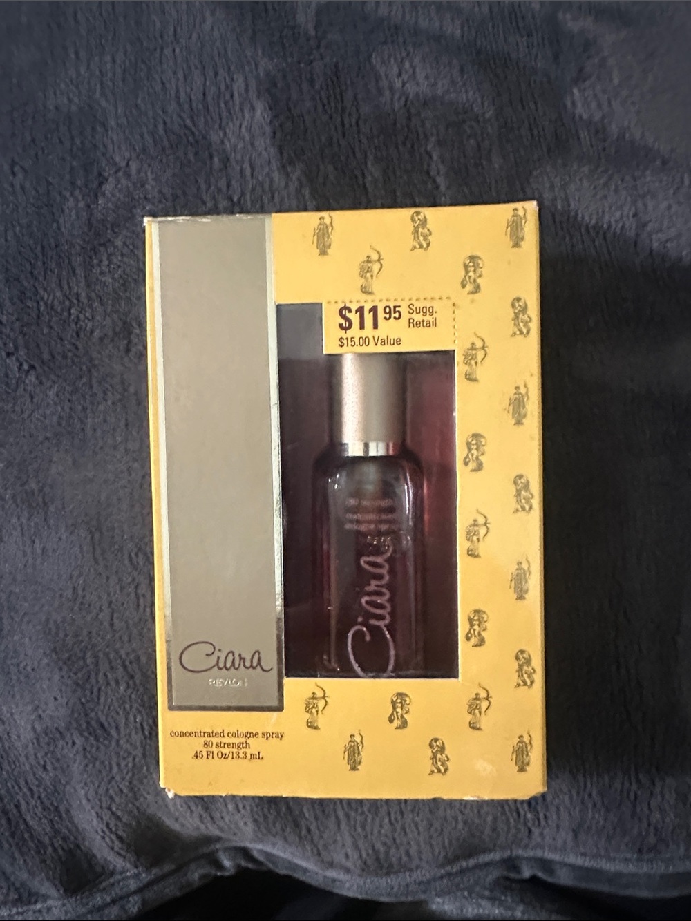 Women’s Yellow & Burgundy Cologne Spray